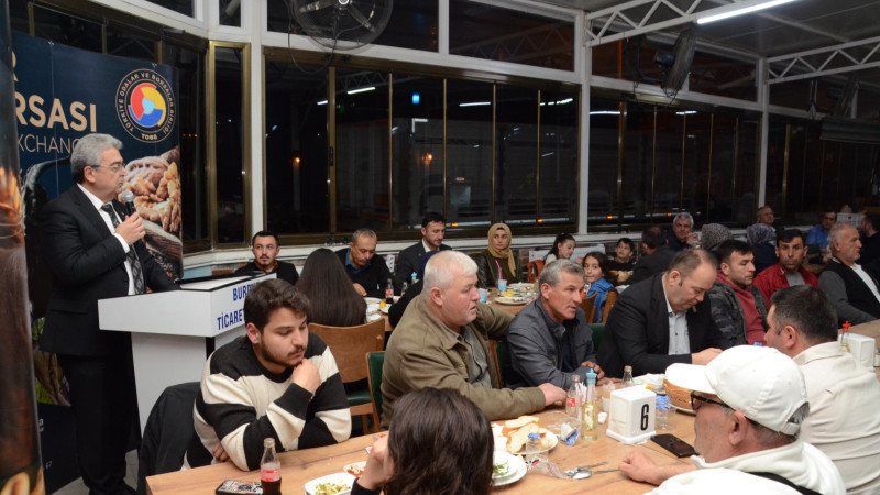 Burdur Ticaret Borsası'ndan Gölhisar'da iftar yemeği