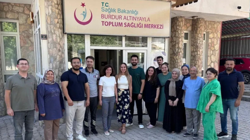 İl Sağlık Müdürlüğünden Altınyayla’ya Ziyaret