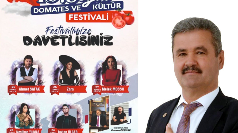 Söğüt 19. Domates ve Kültür Festivali Başlıyor