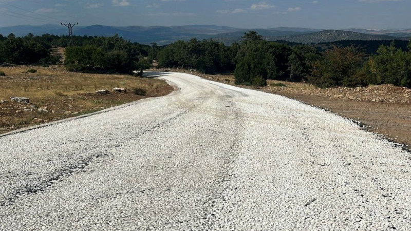 Hisarardı  Köy yolu artık daha konforlu