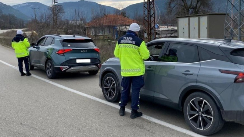 4 Günde 8 Bin Araca Denetim