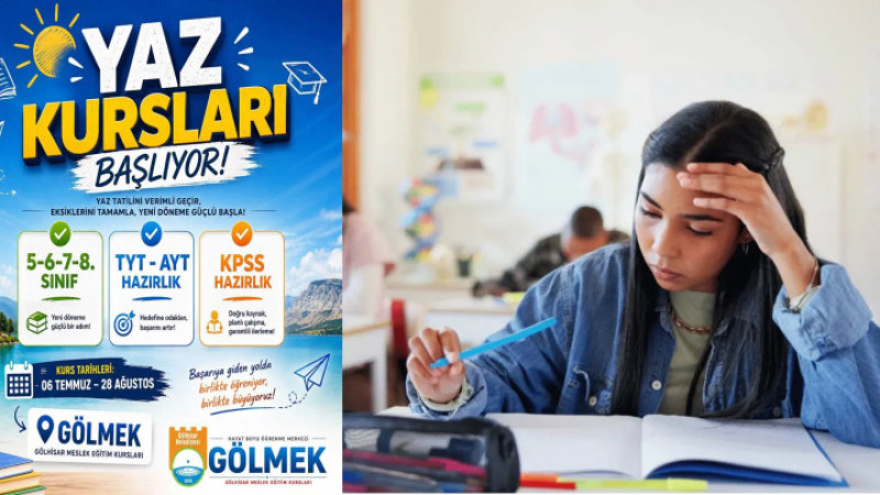 Ücretsiz Yaz  Kurslarıyla  Gölhisar'da  Eğitim Atağı
