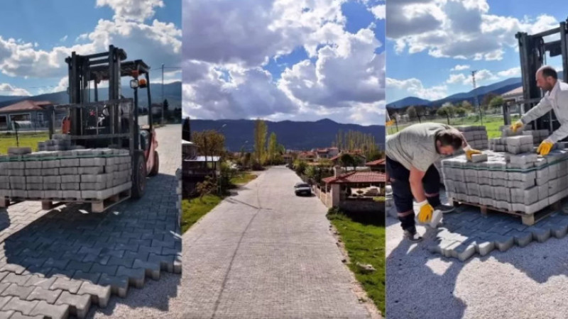 Gölhisar’da Hizmet Atağı: Eski Yollar Tarihe Karışıyor