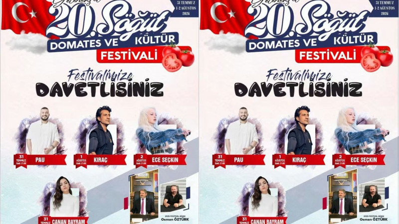 Söğüt'te Festival Coşkusu Başlıyor! 